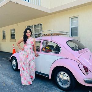 Aidan Mattox beautiful one shoulder gown